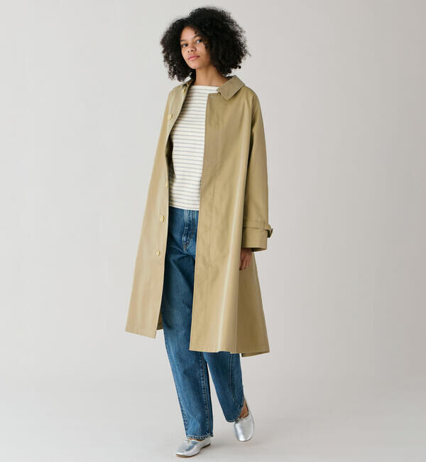 GYMPHLEX「Gymphlex | ベルテッドバルマカーンコート WOMEN」|ダッフルコート|