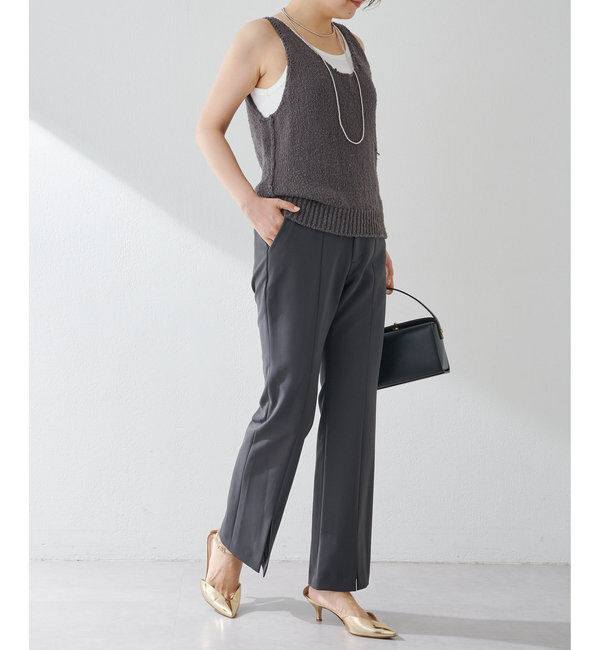  「フロントスリットパンツ」|その他|