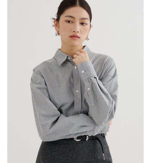  「刺繍オックスフォードシャツ」|シャツ・ブラウス|