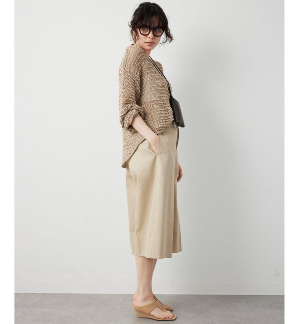  「スエードライクローゲージニット」|ニット・セーター|