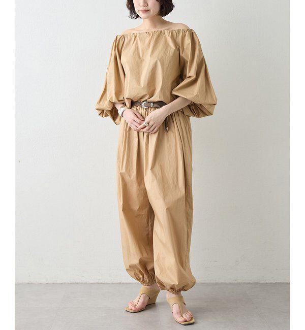  「タイプライターオフショルブラウス」|シャツ・ブラウス|