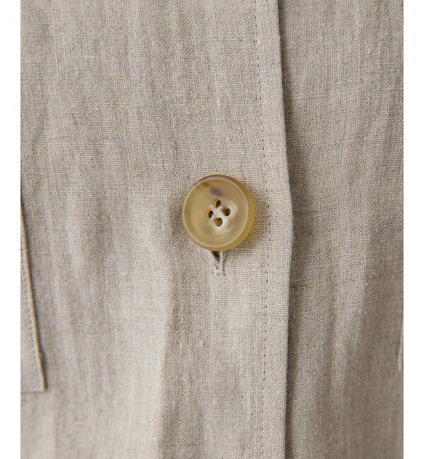  「リネンポケットジャケット」|テーラードジャケット|