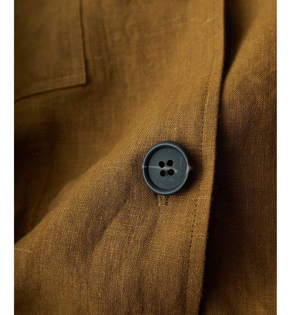  「リネンポケットジャケット」|テーラードジャケット|