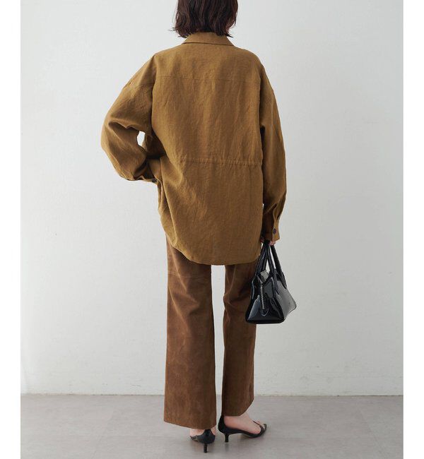  「リネンポケットジャケット」|テーラードジャケット|