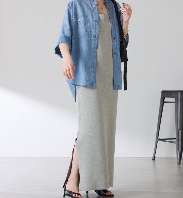  「ミラノリブニットワンピース」|ワンピース|