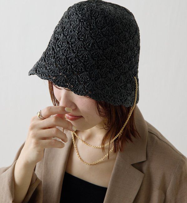  「【Benelli Montacone/ベネリモンタコーネ】別注チェーン付きハット」|ハット|