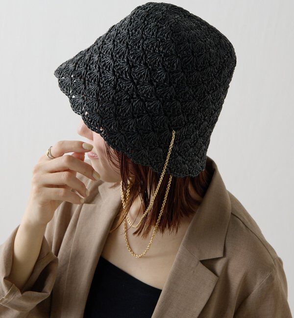  「【Benelli Montacone/ベネリモンタコーネ】別注チェーン付きハット」|ハット|