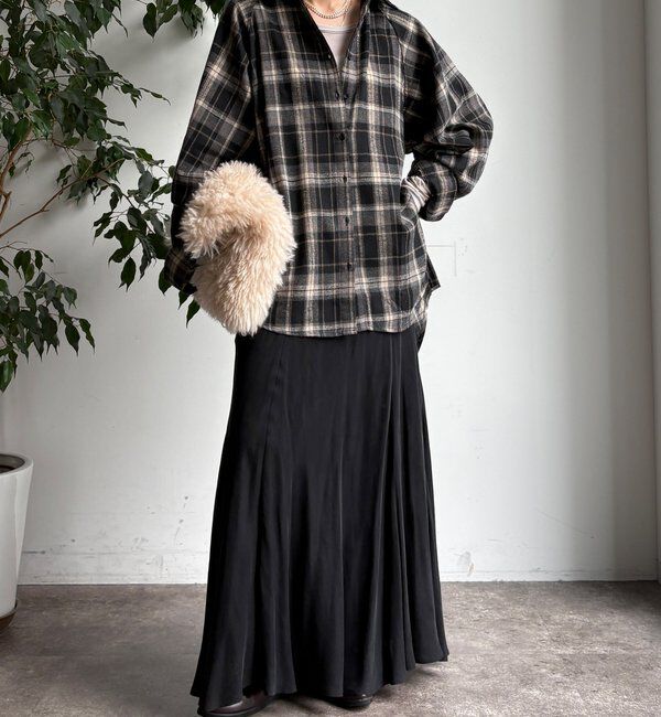  「【WEB限定】チェックシャツ」|シャツ・ブラウス|