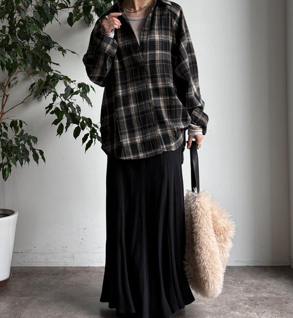  「【WEB限定】チェックシャツ」|シャツ・ブラウス|