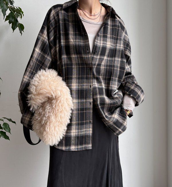  「【WEB限定】チェックシャツ」|シャツ・ブラウス|