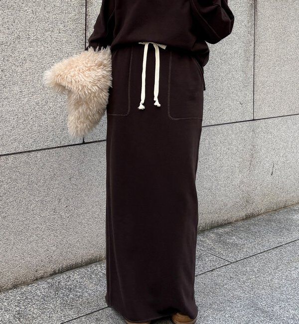  「【インフルエンサーOKOCHI企画】裏毛タイトスカート」|スカート|