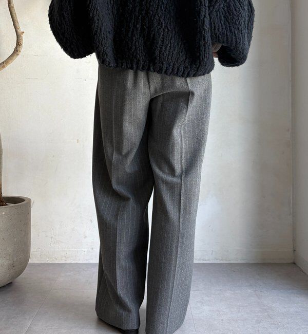  「ソフト起毛ストレッチパンツ」|チノ|