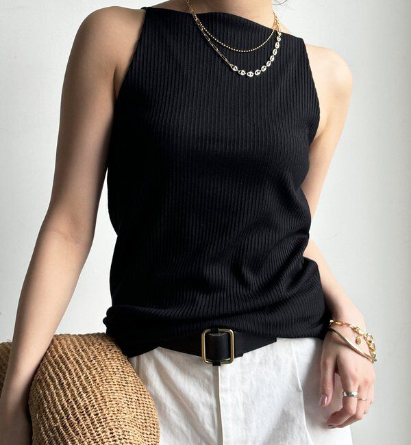  「【WEB限定】カップ付キャミ」|Tシャツ・カットソー|