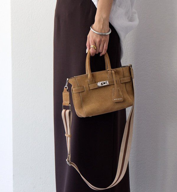  「【実用性抜群】ひねり金具ミニトートバッグ」|クラッチバッグ|