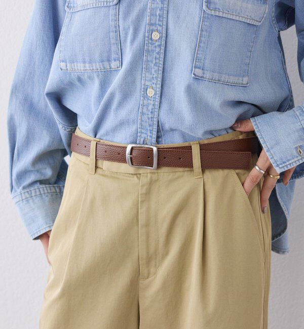  「【A・MONN(アモン)】SHIHOコラボレザーベルト」|ベルト|