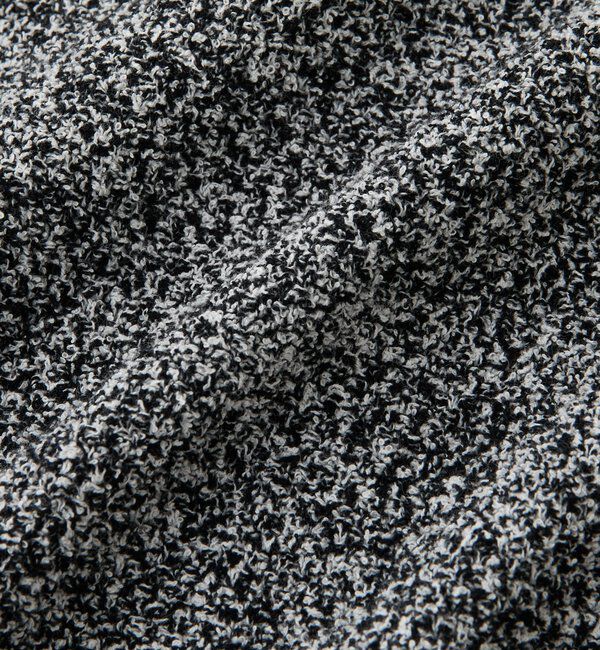  「【大人のこなれ感】メランジブークレーZIPニット」|カーディガン|