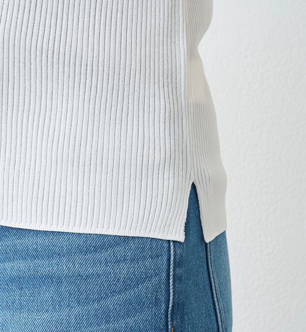  「【オンオフ使える】クールフィールポロニット」|ニット・セーター|