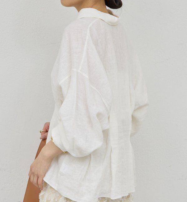  「【WEB限定】【大人気につきリバイバル】ウエストシェイプシャツ」|シャツ・ブラウス|