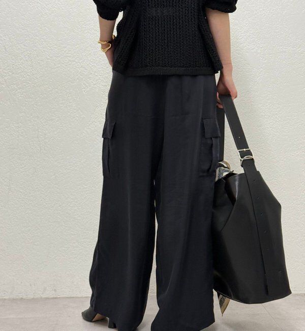  「【セットアップ対応】キュプラカーゴパンツ」|チノ|