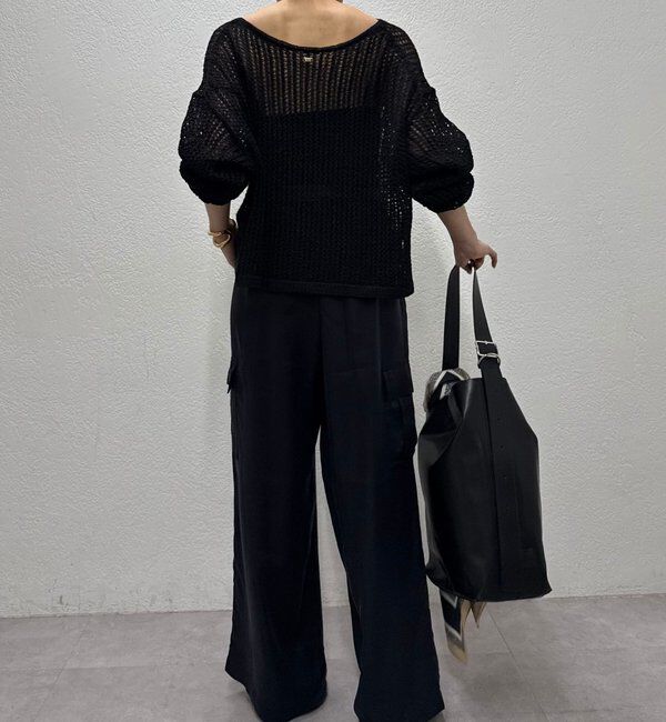  「【セットアップ対応】キュプラカーゴパンツ」|チノ|