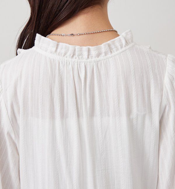  「コットンフリルワンピース」|ワンピース|