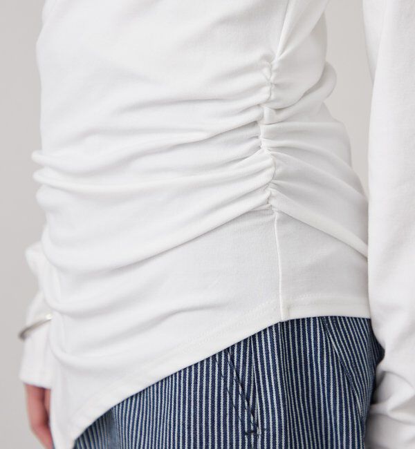  「オフショルヘム カットソー」|Tシャツ・カットソー|