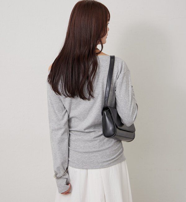  「オフショルヘム カットソー」|Tシャツ・カットソー|