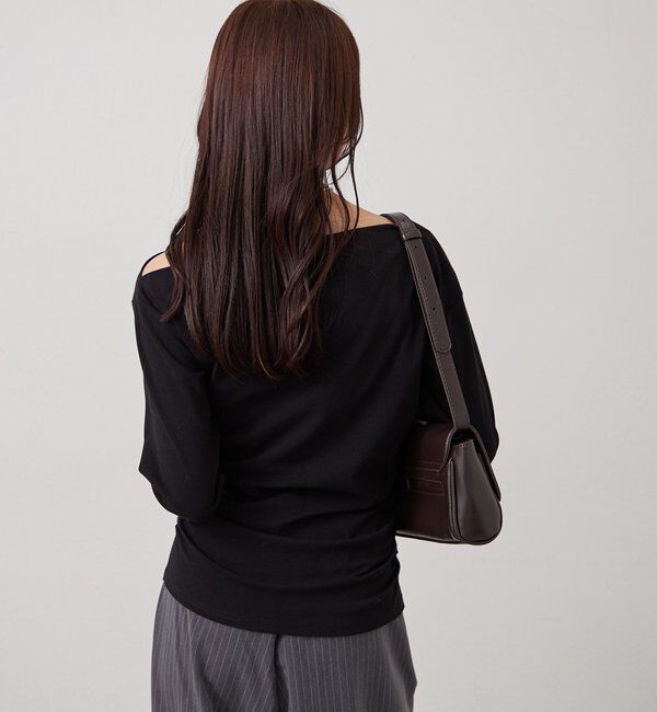  「オフショルヘム カットソー」|Tシャツ・カットソー|