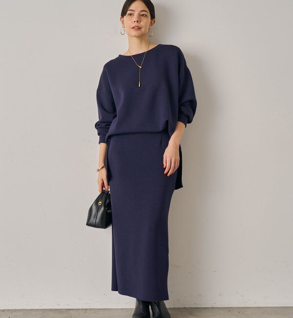  「【Lサイズも登場！】ポンチZIPタイトスカート」|スカート|