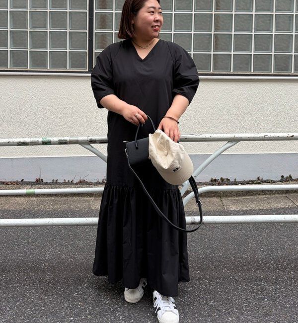  「コクーンスリーブワンピース」|ワンピース|