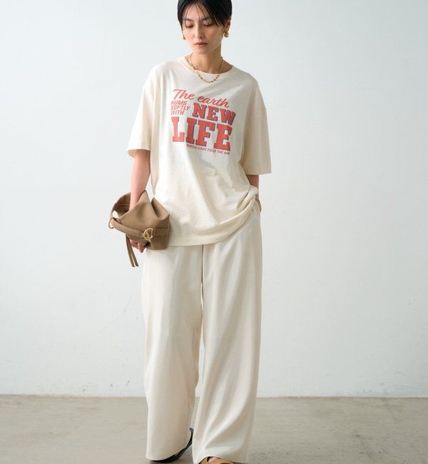  「ロゴプリントTシャツ」|Tシャツ・カットソー|