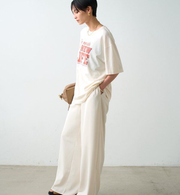  「ロゴプリントTシャツ」|Tシャツ・カットソー|