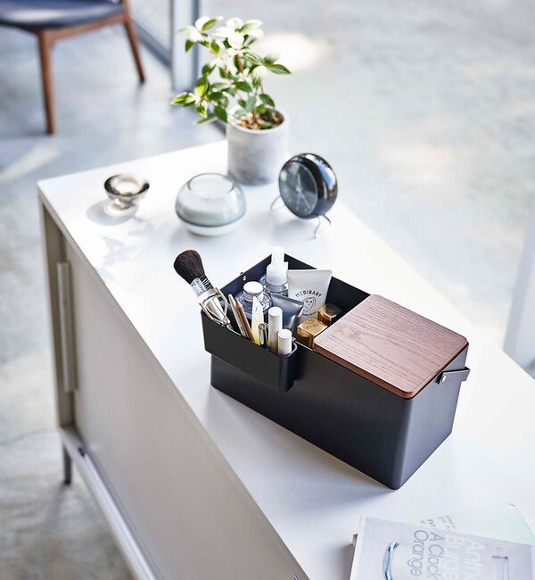 collex「【tower/タワー】メイクボックス　大容量　持ち運び　鏡付き」|その他|