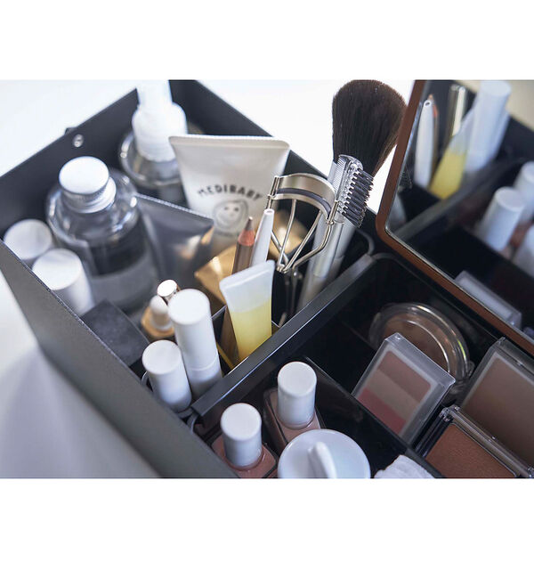 collex「【tower/タワー】メイクボックス　大容量　持ち運び　鏡付き」|その他|