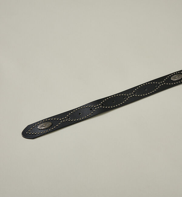ABAHOUSE「Concho Studded Belt / コンチョ スタッズ ベルト/ヴィンテ」|ベルト|