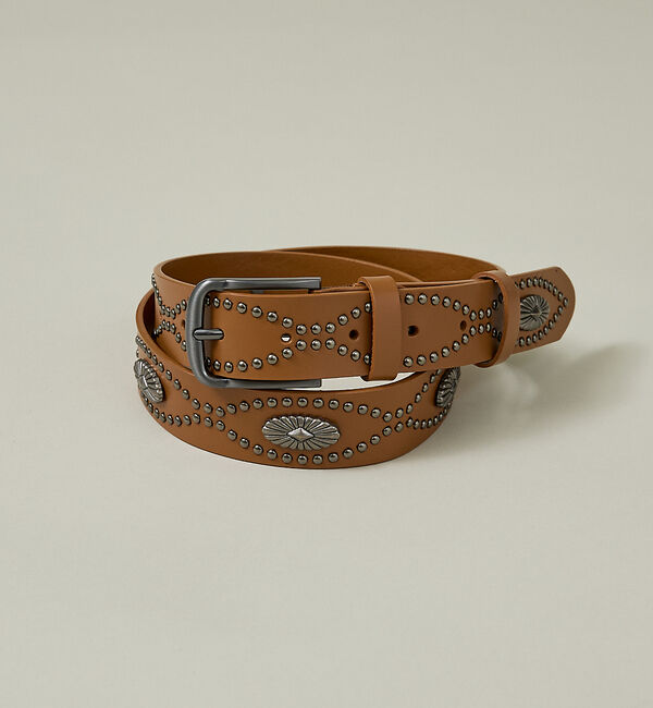 ABAHOUSE「Concho Studded Belt / コンチョ スタッズ ベルト/ヴィンテ」|ベルト|