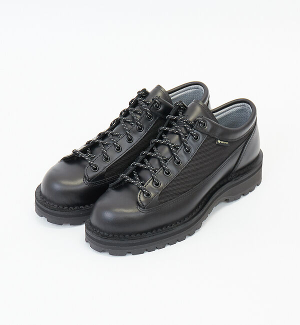 ABAHOUSE「【Danner／ダナー】FIELD LOW R GORE-TEX/防水フィールド」|ショートブーツ|ブラック