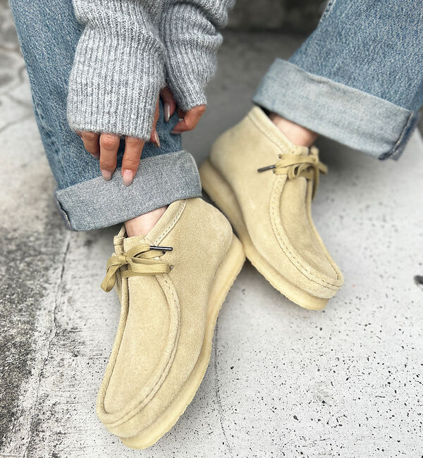 Rouge vif「【CLARKS/クラークス】ワラビーブーツ　wallabee Boot」|ショートブーツ|