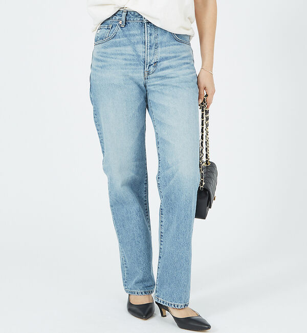 Rouge vif「＜25SS新色＞【SOMETHING/サムシング】ELSA ヴィンテージ ストレ」|デニム|