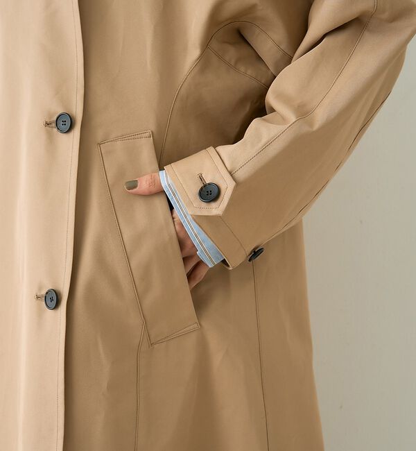 Rouge vif「【2サイズ展開】撥水NEWロングトレンチコート」|トレンチコート|