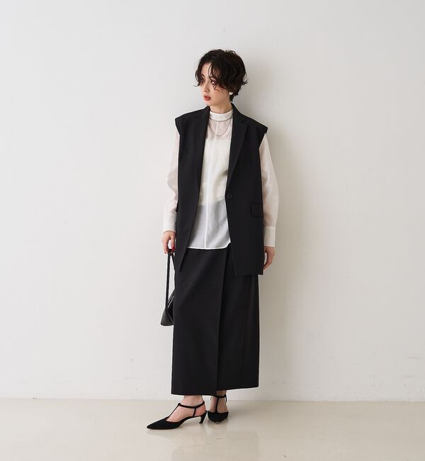 Rouge vif「【セットアップ対応】テーラーカラージレ」|ダウンベスト・ベスト|