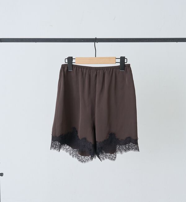 Rouge vif「【セットアップ対応】レースサテンショートパンツ」|その他|