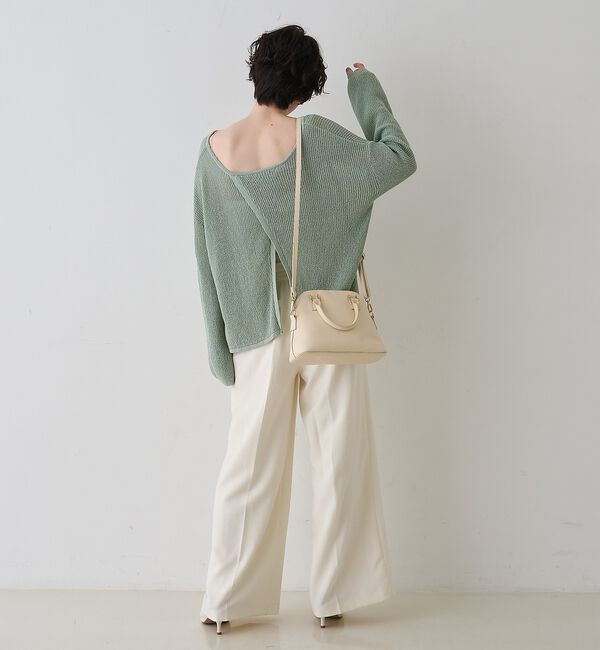 Rouge vif「【AULENTTI/オウレンティ】レザー2wayハンドバッグ/ショルダーバッグ【」|ショルダー・メッセンジャー|