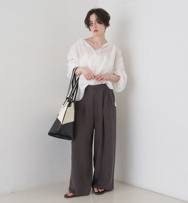 Rouge vif「【一部店舗限定】バルーンスリーブシアーブラウス【予約】」|シャツ・ブラウス|