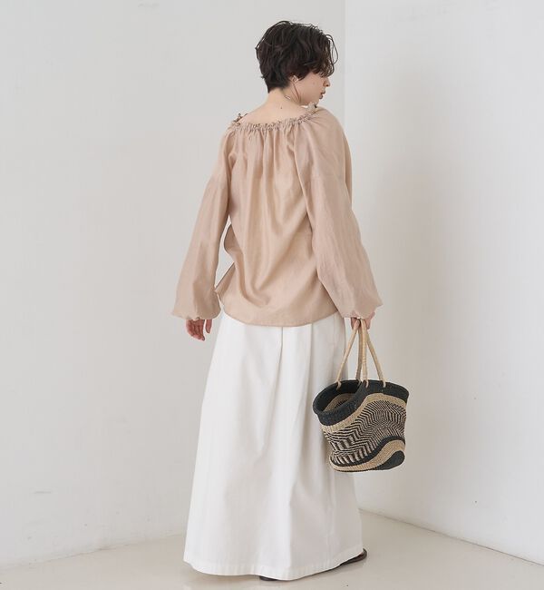 Rouge vif「【一部店舗限定】バルーンスリーブシアーブラウス【予約】」|シャツ・ブラウス|