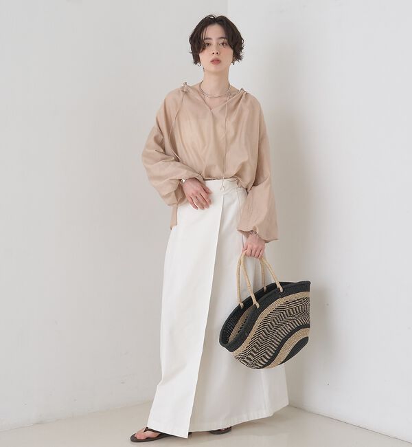 Rouge vif「【一部店舗限定】バルーンスリーブシアーブラウス【予約】」|シャツ・ブラウス|