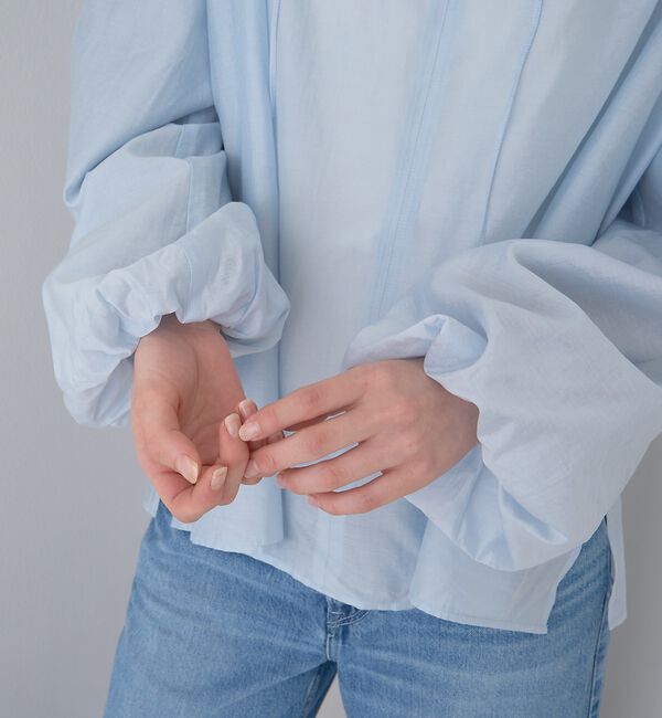 Rouge vif「【一部店舗限定】バルーンスリーブシアーブラウス【予約】」|シャツ・ブラウス|