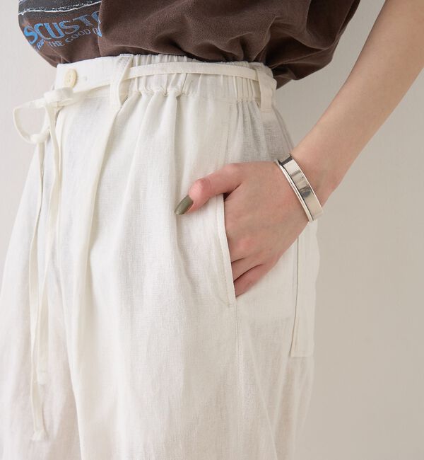 Rouge vif「【セットアップ対応】リネンタックイージーパンツ【予約】」|その他|