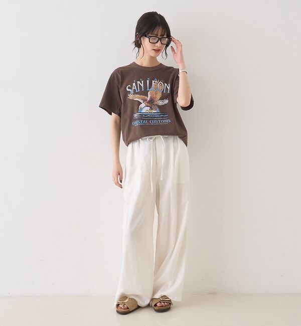 Rouge vif「【セットアップ対応】リネンタックイージーパンツ【予約】」|その他|