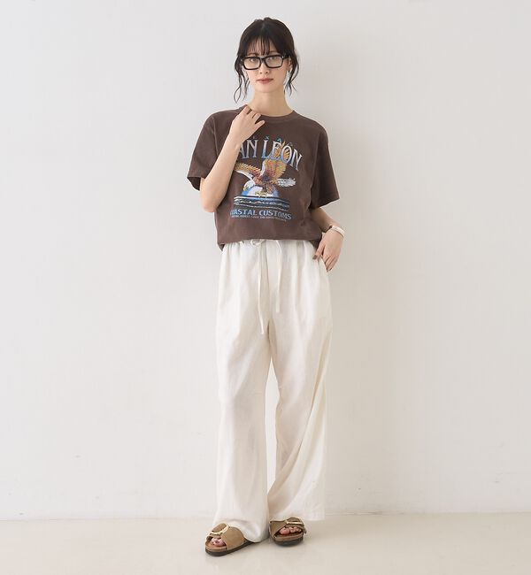 Rouge vif「【セットアップ対応】リネンタックイージーパンツ【予約】」|その他|